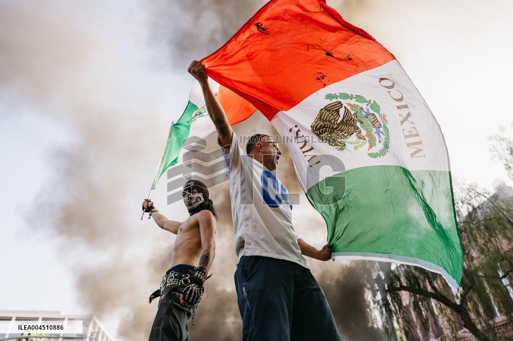 ICE Raids Spark Protest Riot - LA