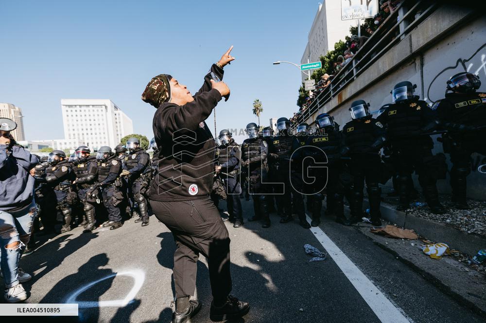 ICE Raids Spark Protest Riot - LA