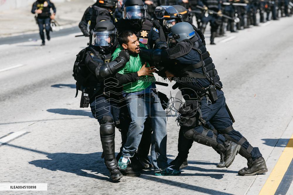 ICE Raids Spark Protest Riot - LA