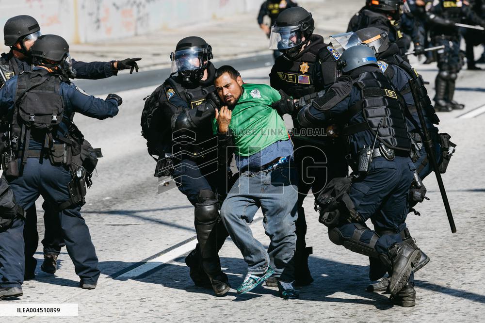 ICE Raids Spark Protest Riot - LA