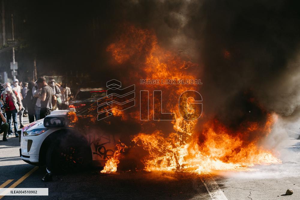 ICE Raids Spark Protest Riot - LA