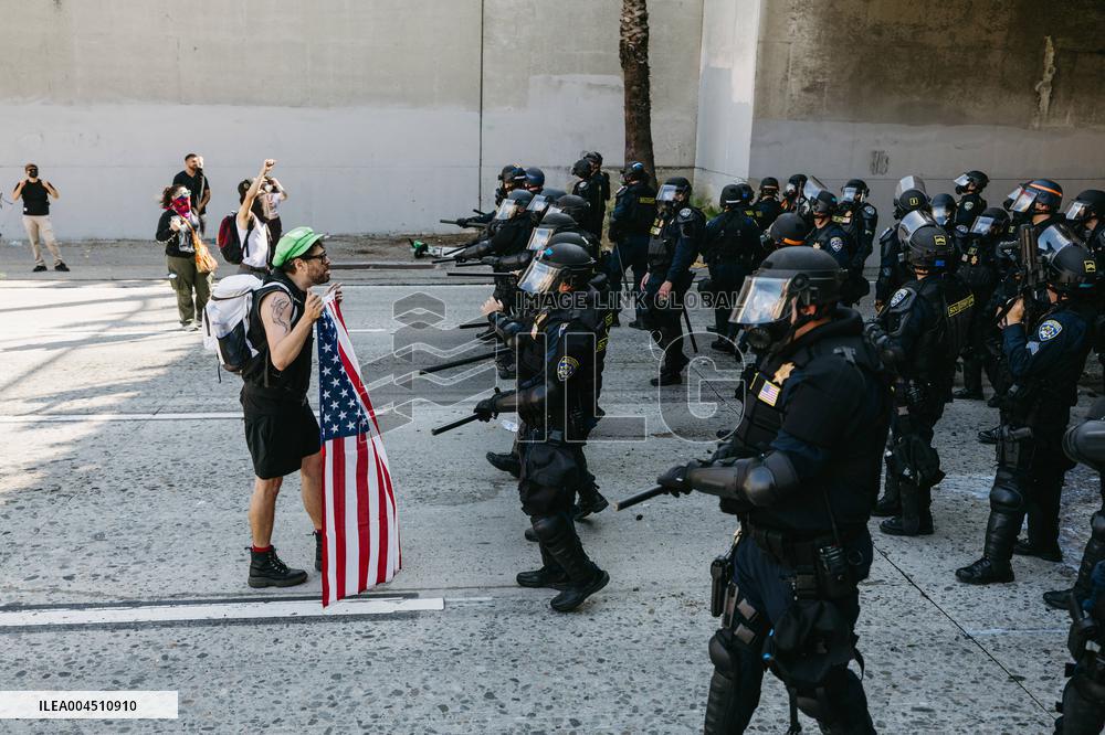 ICE Raids Spark Protest Riot - LA