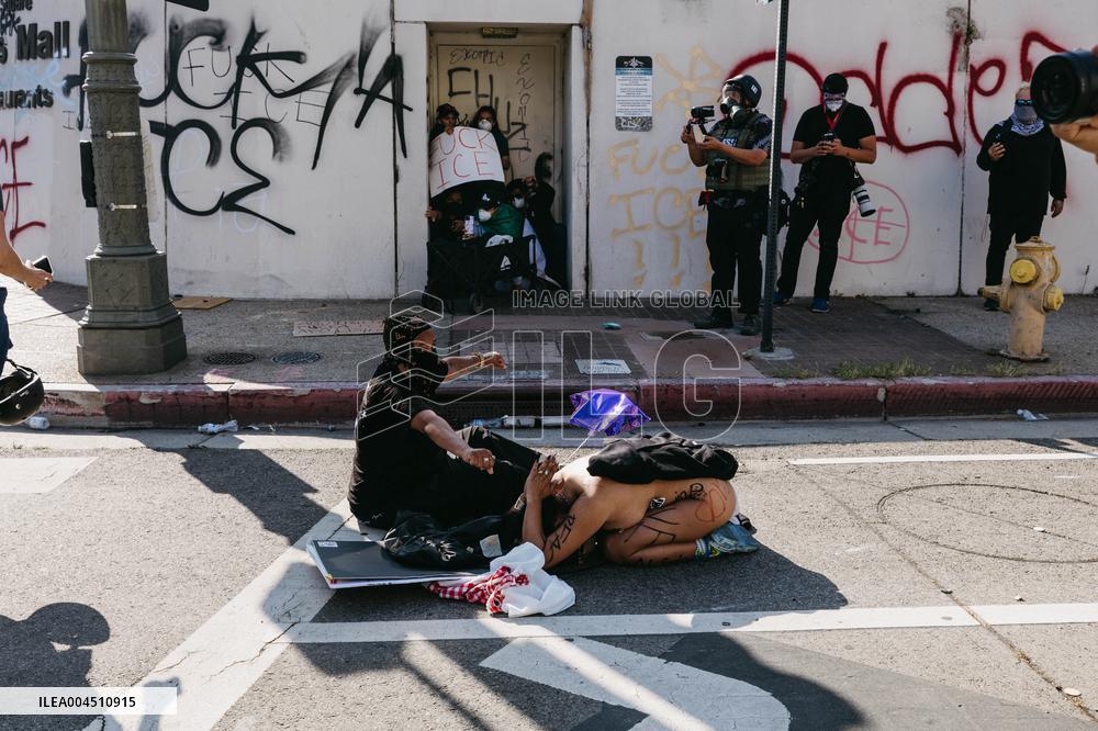 ICE Raids Spark Protest Riot - LA