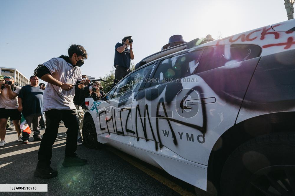 ICE Raids Spark Protest Riot - LA