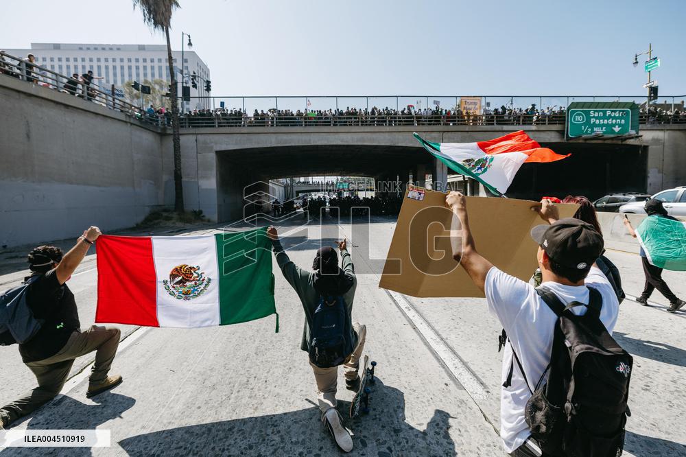 ICE Raids Spark Protest Riot - LA
