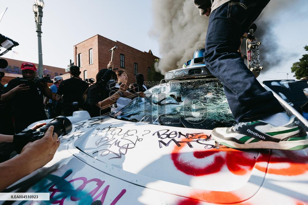 ICE Raids Spark Protest Riot - LA