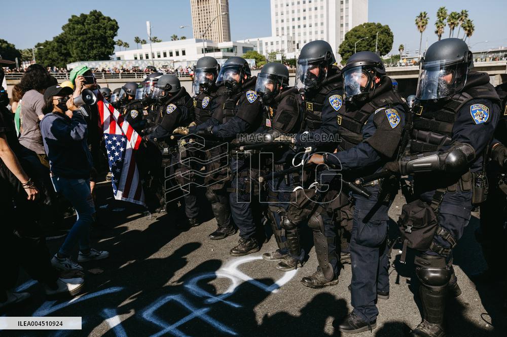 ICE Raids Spark Protest Riot - LA