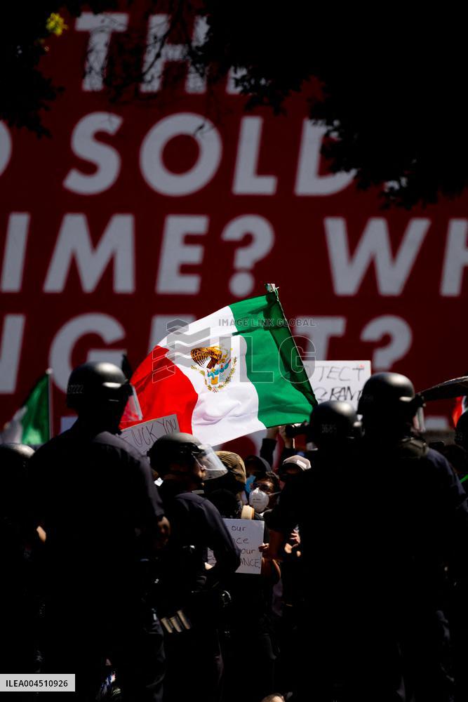 ICE Raids Spark Protest Riot - LA