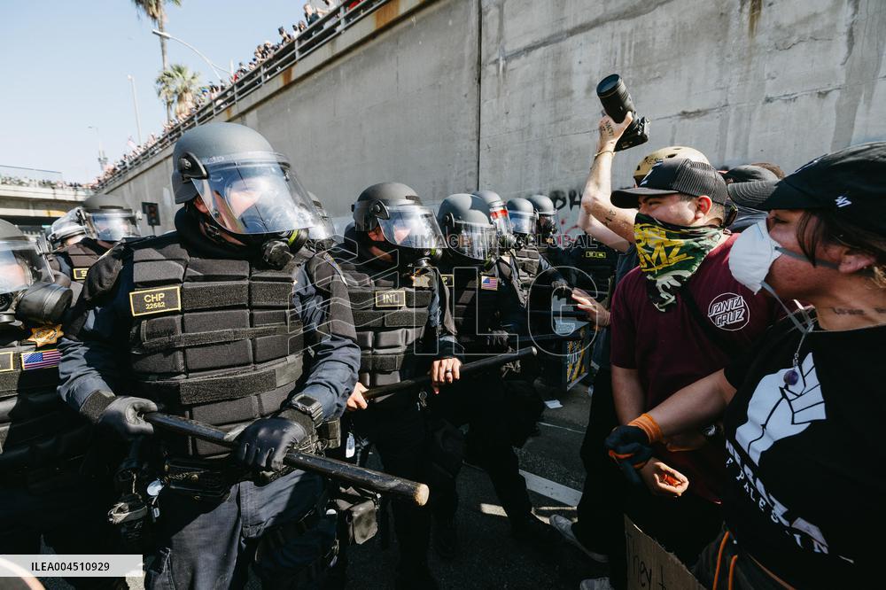 ICE Raids Spark Protest Riot - LA