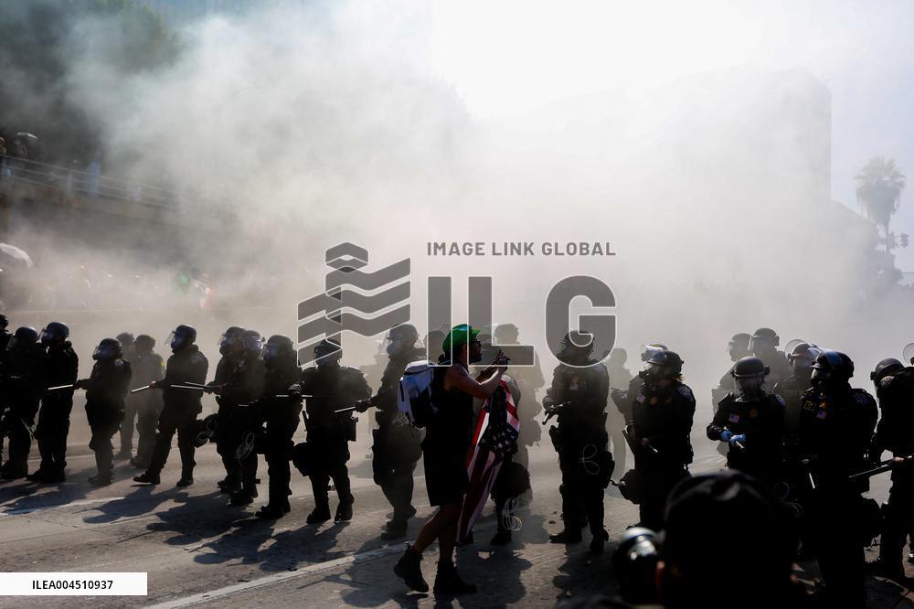 ICE Raids Spark Protest Riot - LA