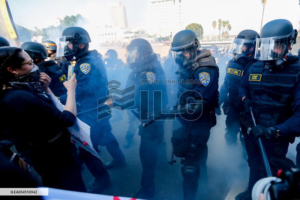 ICE Raids Spark Protest Riot - LA