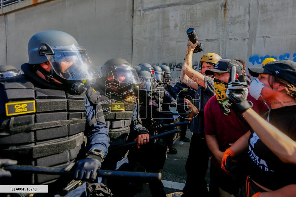 ICE Raids Spark Protest Riot - LA