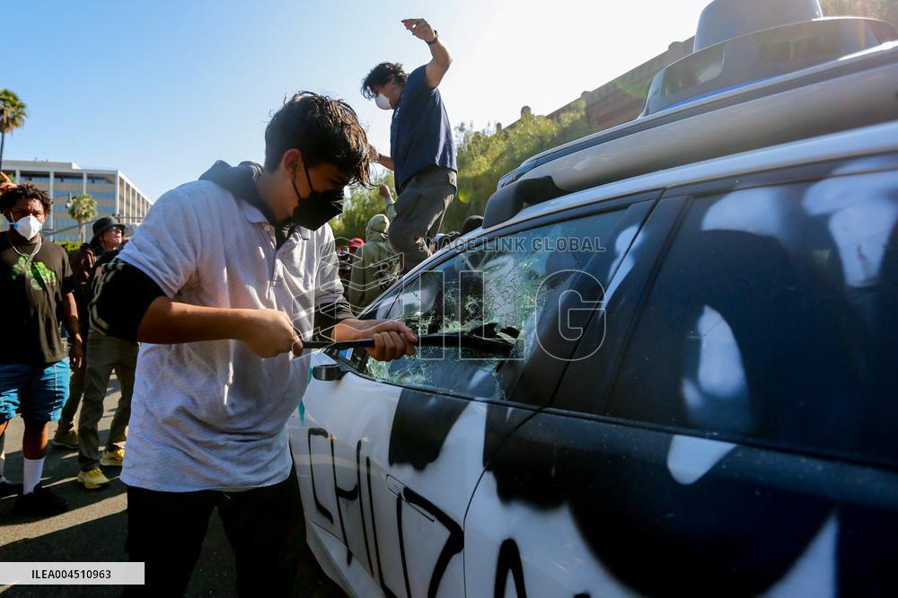 ICE Raids Spark Protest Riot - LA