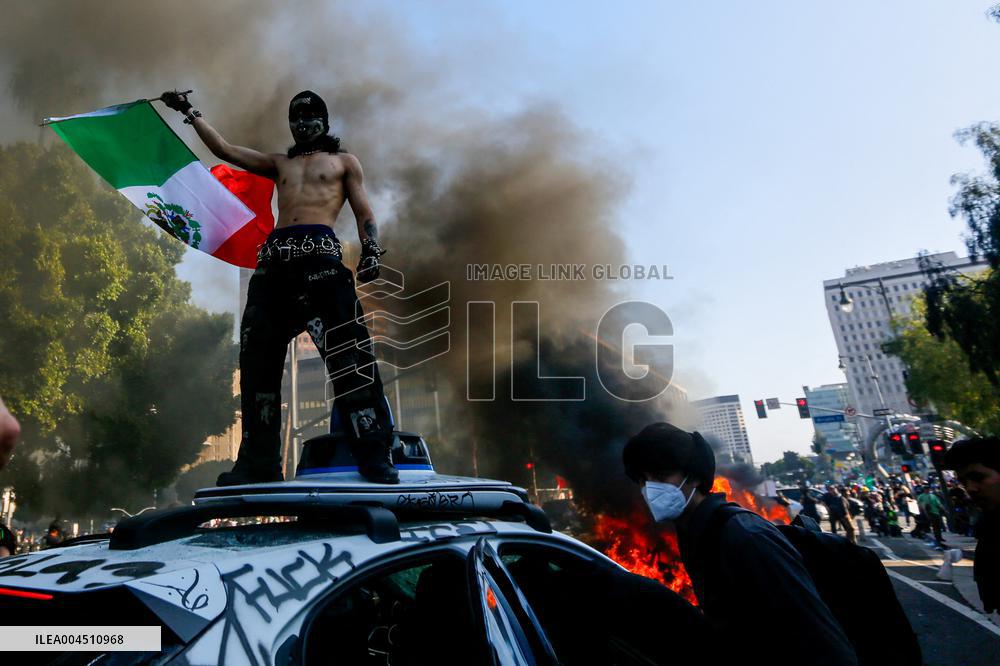 ICE Raids Spark Protest Riot - LA