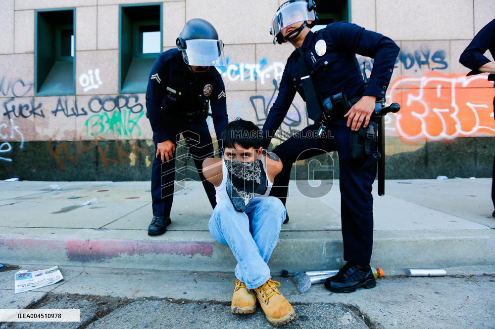 ICE Raids Spark Protest Riot - LA
