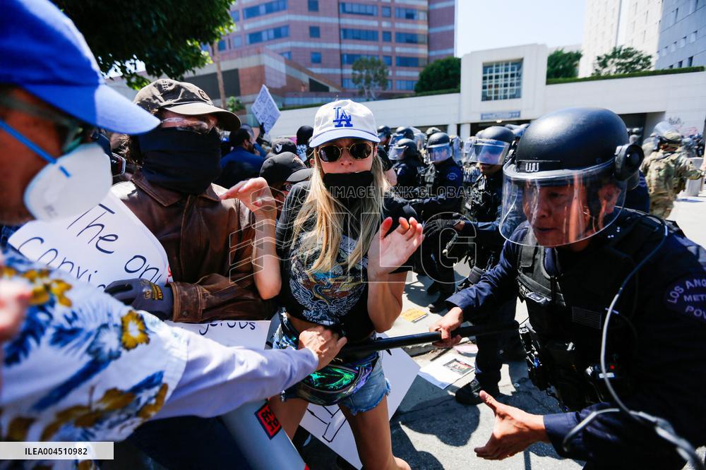 ICE Raids Spark Protest Riot - LA