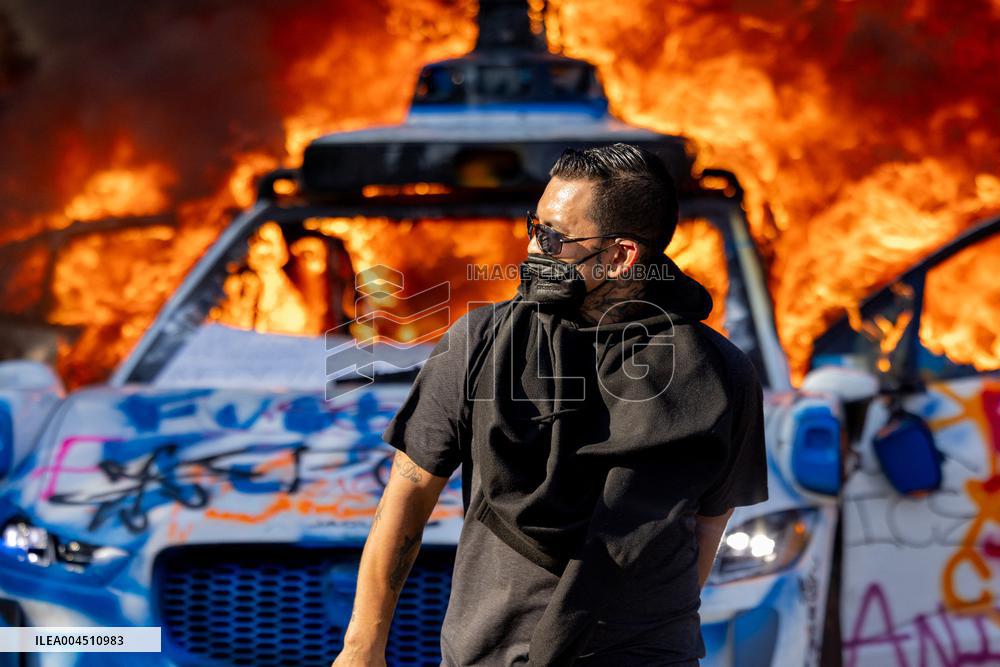 ICE Raids Spark Protest Riot - LA