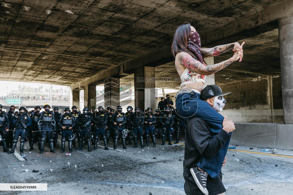 ICE Raids Spark Protest Riot - LA