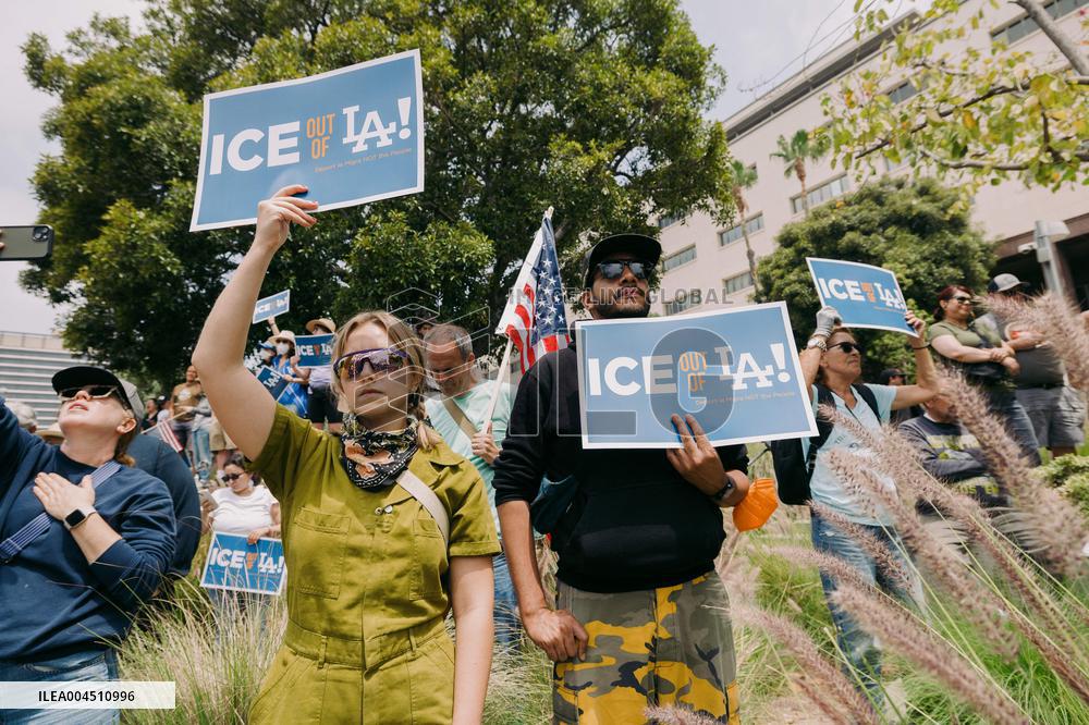ICE Raids Spark Protest Riot - LA