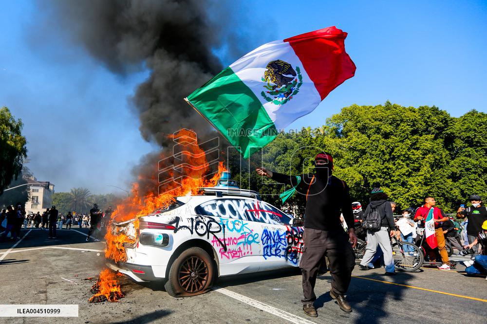 ICE Raids Spark Protest Riot - LA