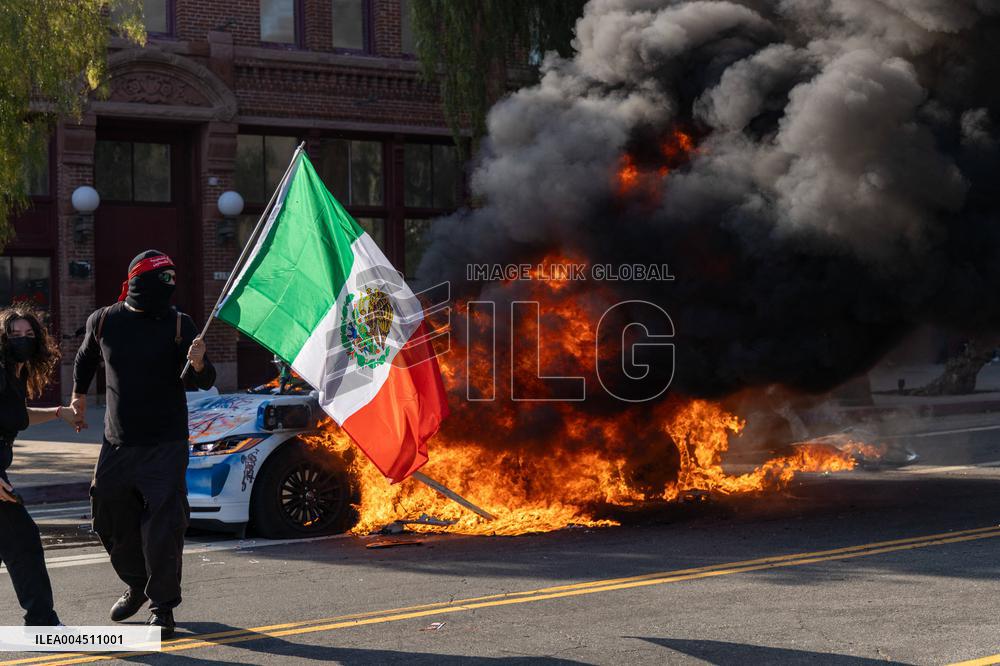 ICE Raids Spark Protest Riot - LA