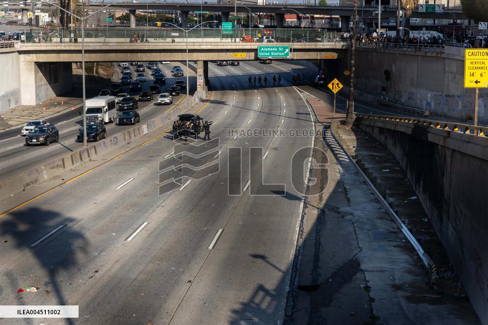 ICE Raids Spark Protest Riot - LA