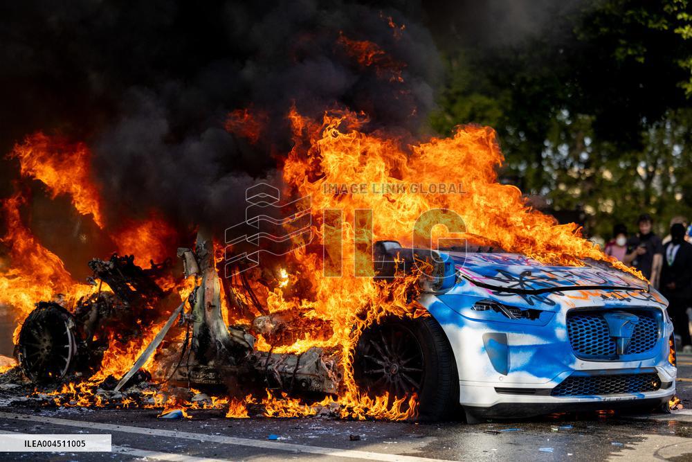 ICE Raids Spark Protest Riot - LA