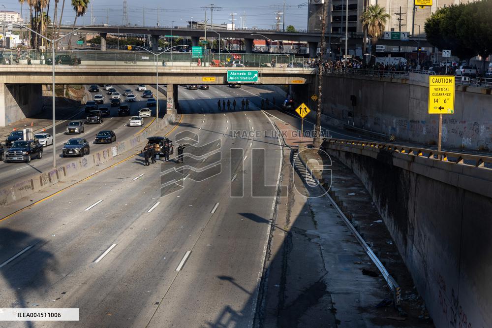 ICE Raids Spark Protest Riot - LA