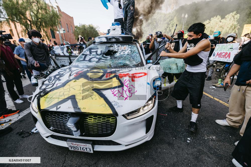 ICE Raids Spark Protest Riot - LA