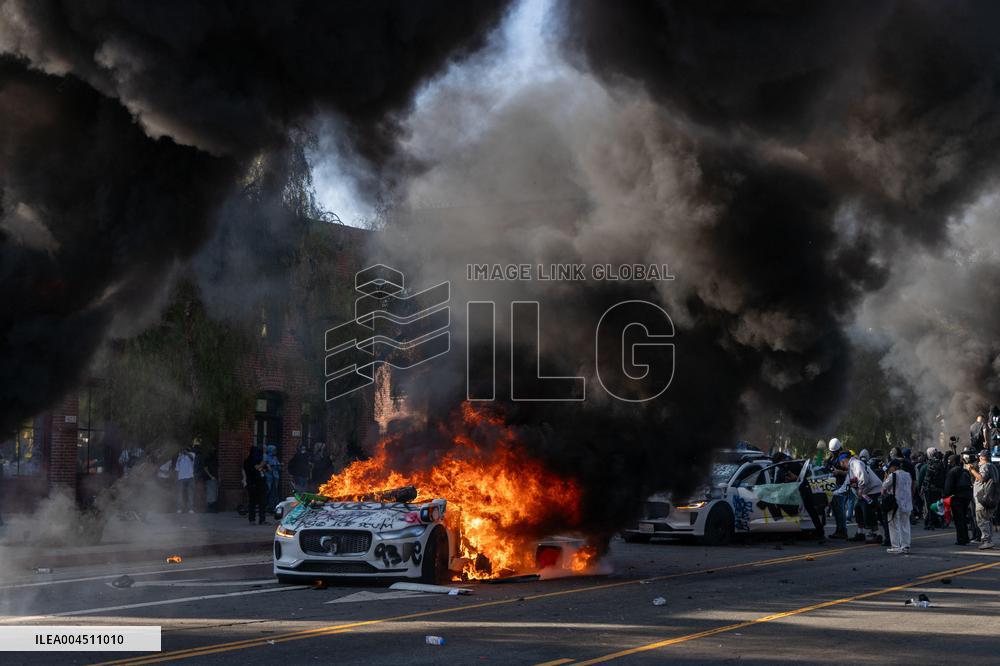 ICE Raids Spark Protest Riot - LA