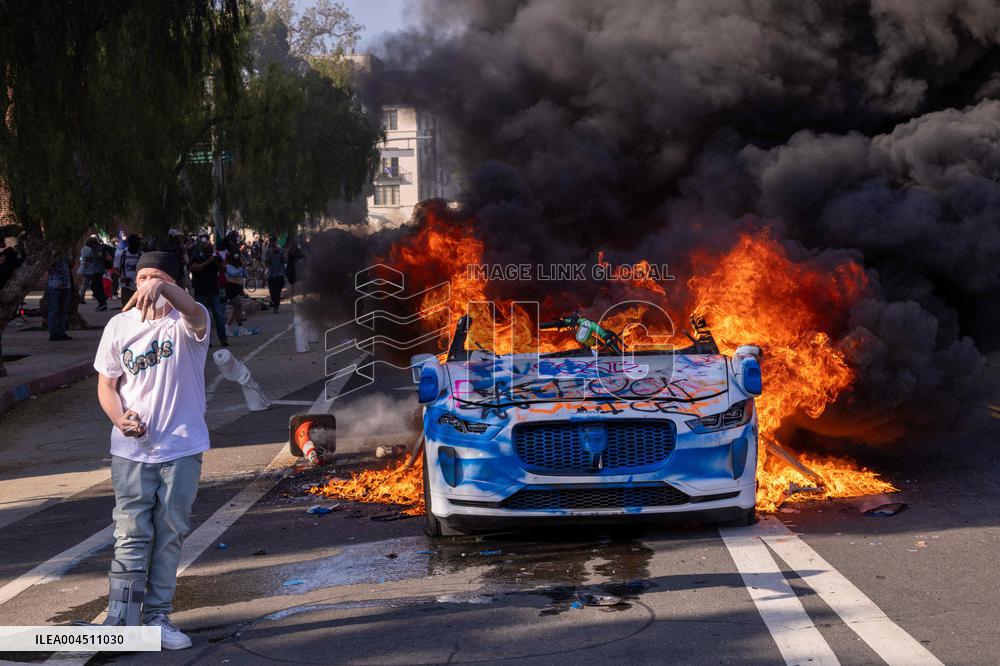ICE Raids Spark Protest Riot - LA