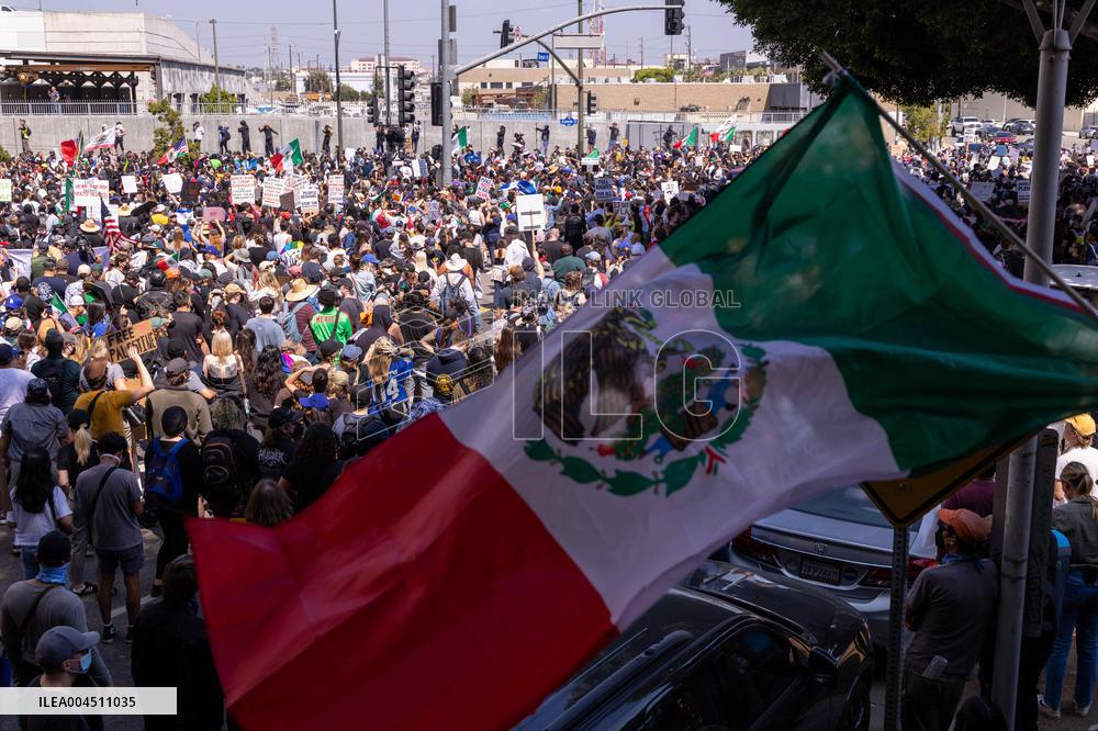 ICE Raids Spark Protest Riot - LA