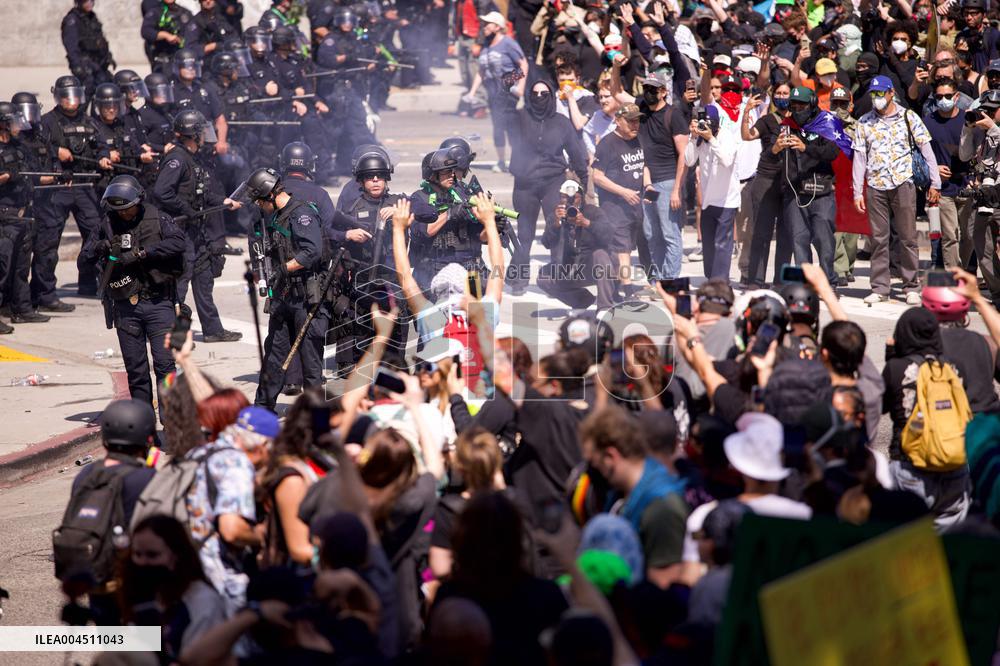 ICE Raids Spark Protest Riot - LA