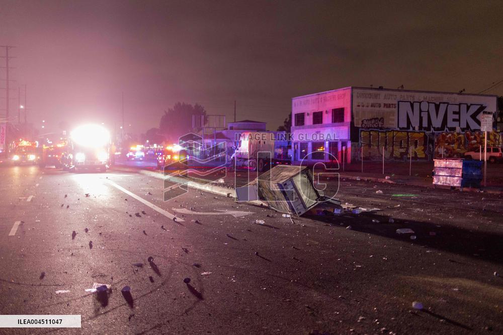 ICE Raids Spark Protest Riot - LA