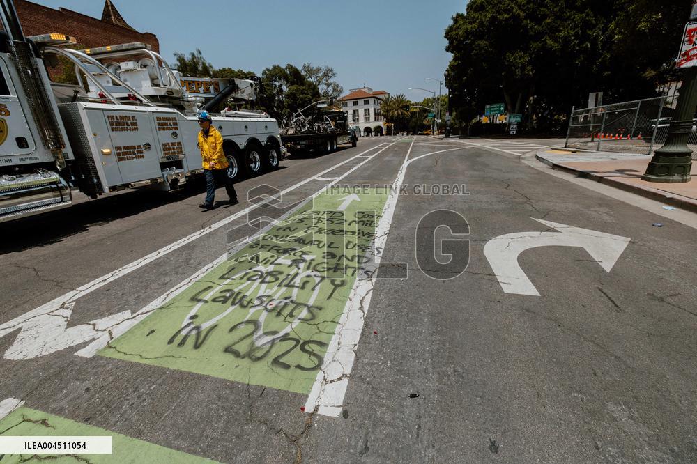 ICE Raids Spark Protest Riot - LA