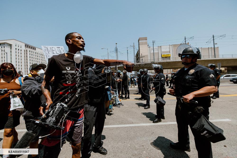 ICE Raids Spark Protest Riot - LA