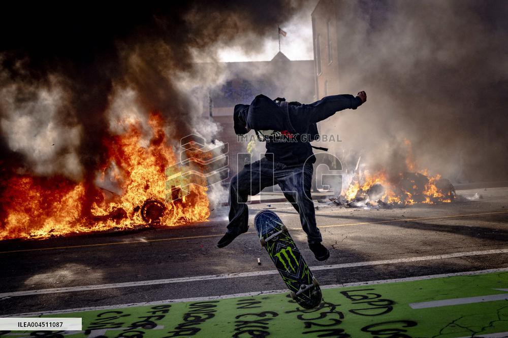 ICE Raids Spark Protest Riot - LA