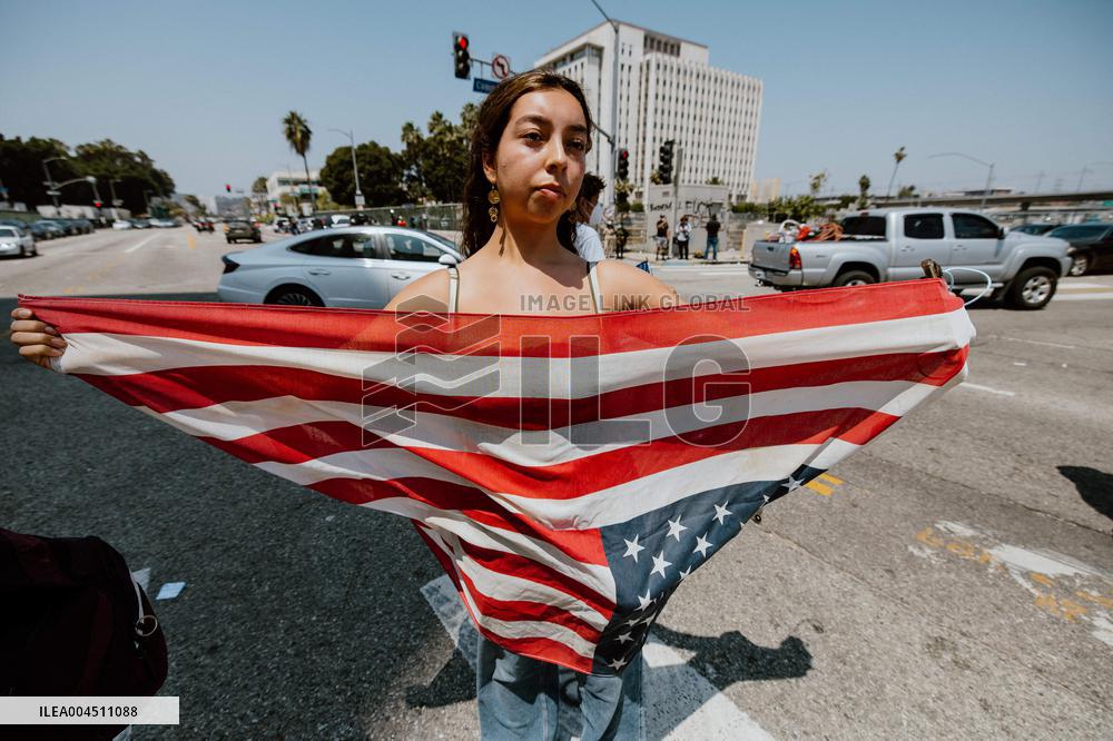 ICE Raids Spark Protest Riot - LA