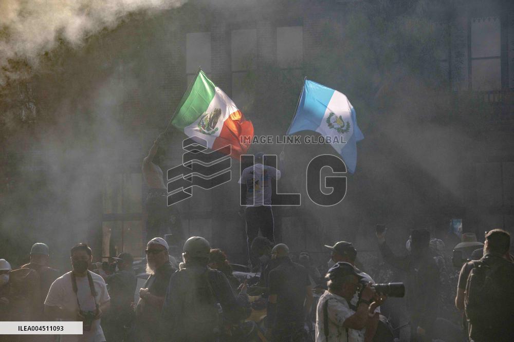 ICE Raids Spark Protest Riot - LA