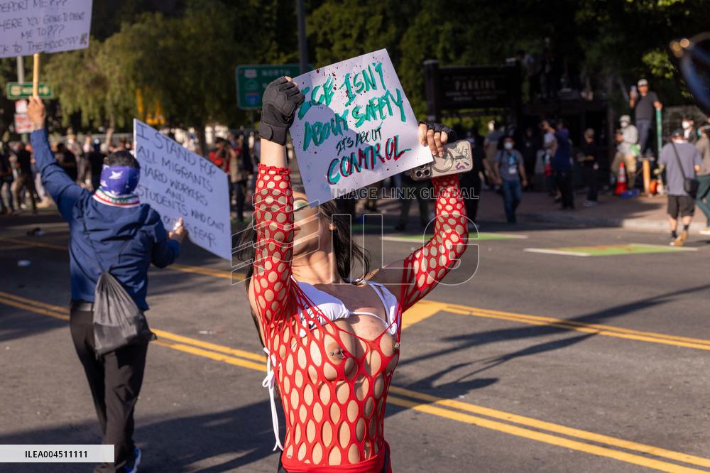 ICE Raids Spark Protest Riot - LA