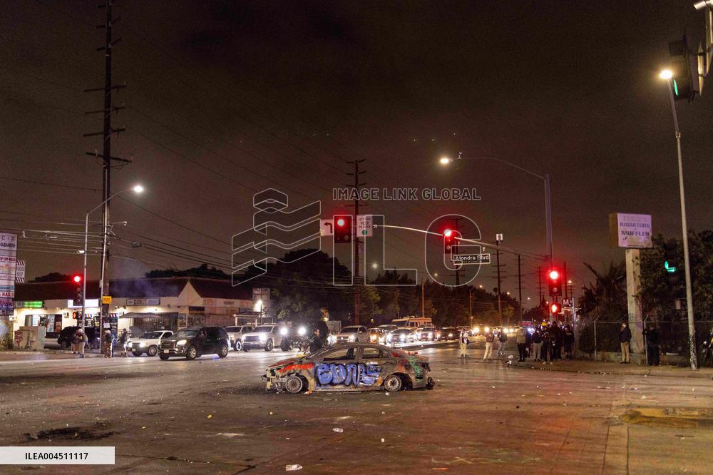 ICE Raids Spark Protest Riot - LA
