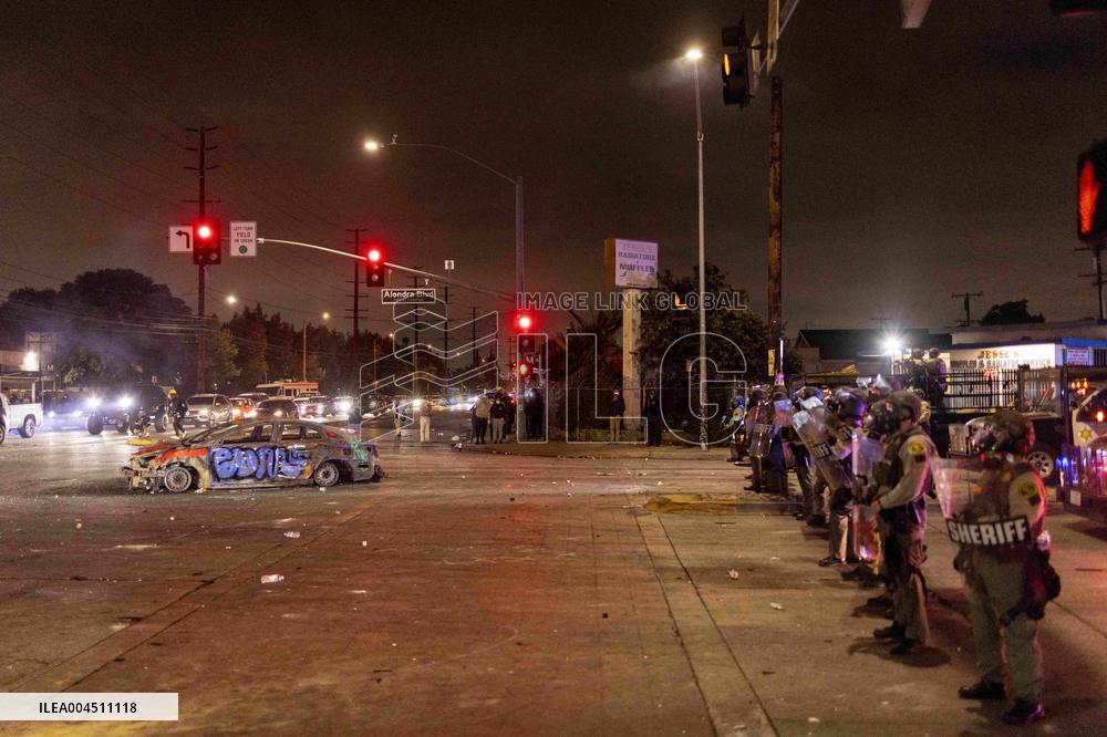 ICE Raids Spark Protest Riot - LA