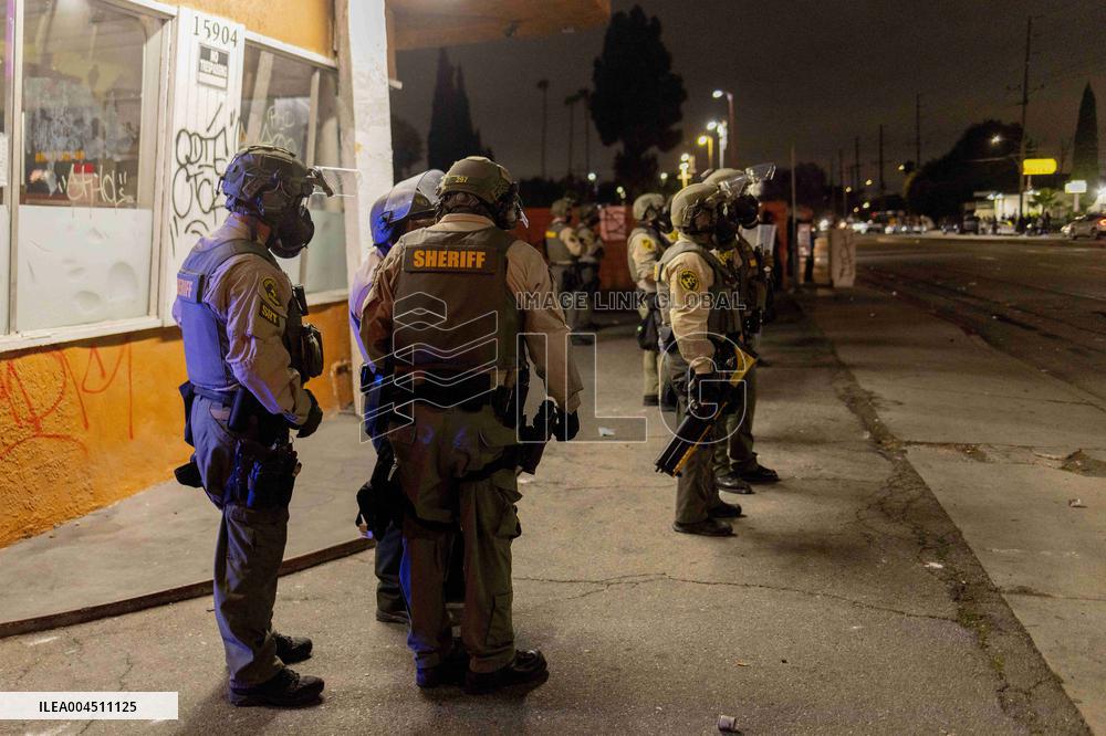 ICE Raids Spark Protest Riot - LA