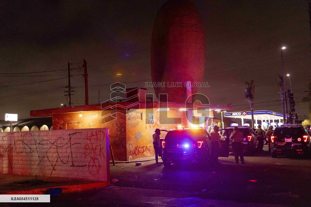 ICE Raids Spark Protest Riot - LA