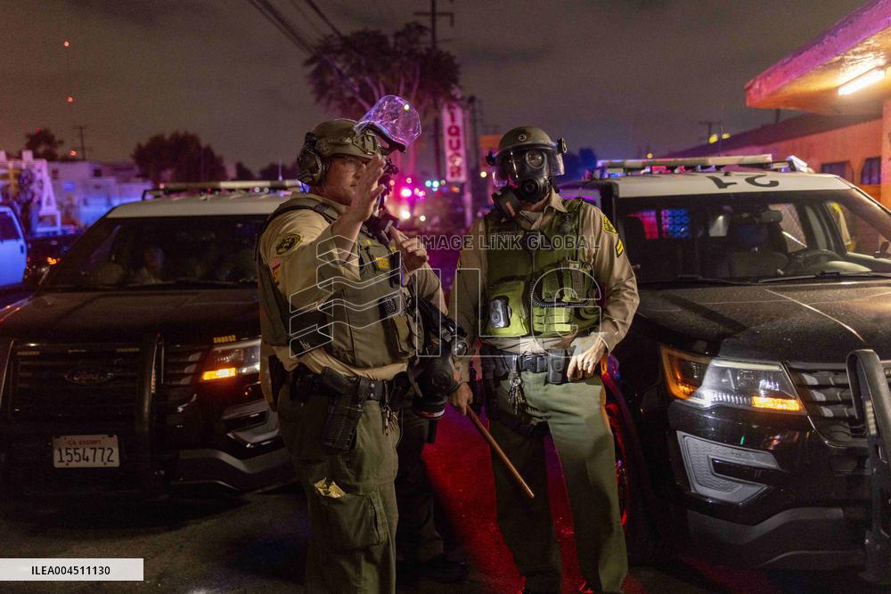 ICE Raids Spark Protest Riot - LA