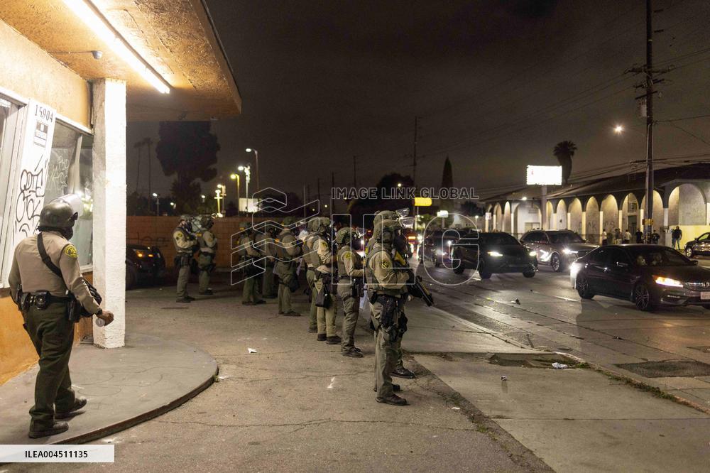 ICE Raids Spark Protest Riot - LA