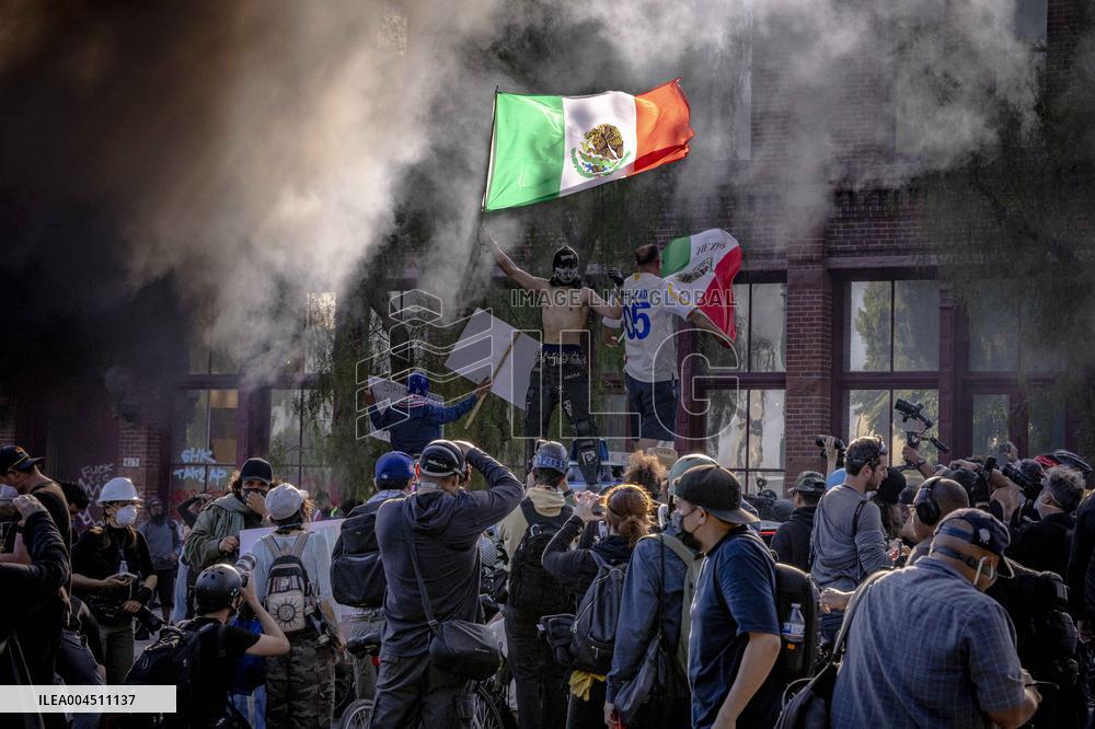 ICE Raids Spark Protest Riot - LA