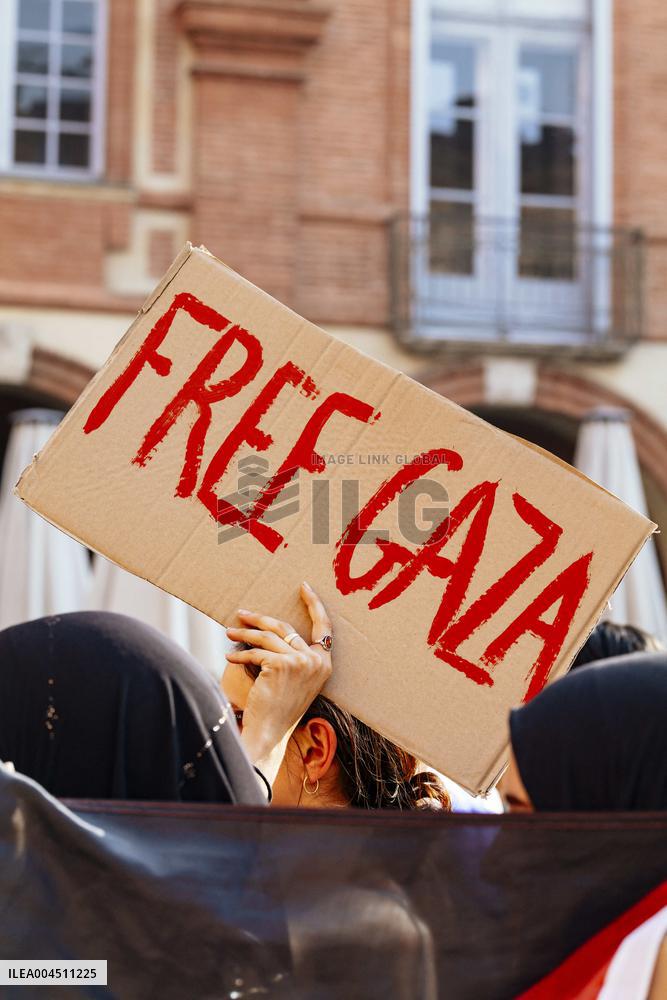 Support for the Freedom Flotilla in France