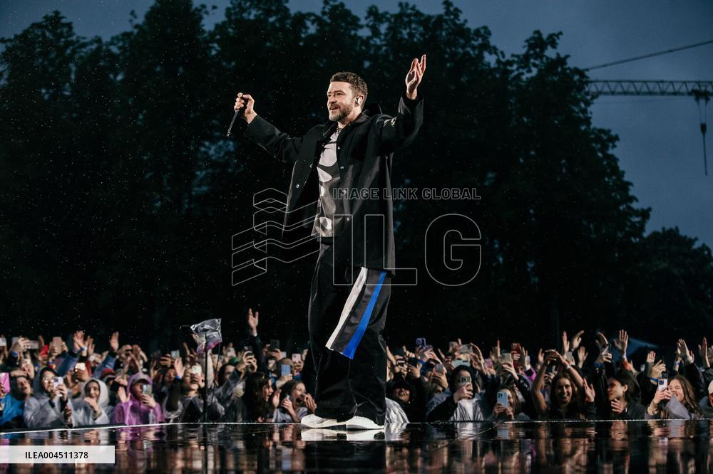 Justin Timberlake concert in Tallinn