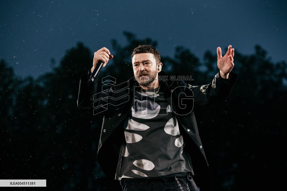 Justin Timberlake concert in Tallinn